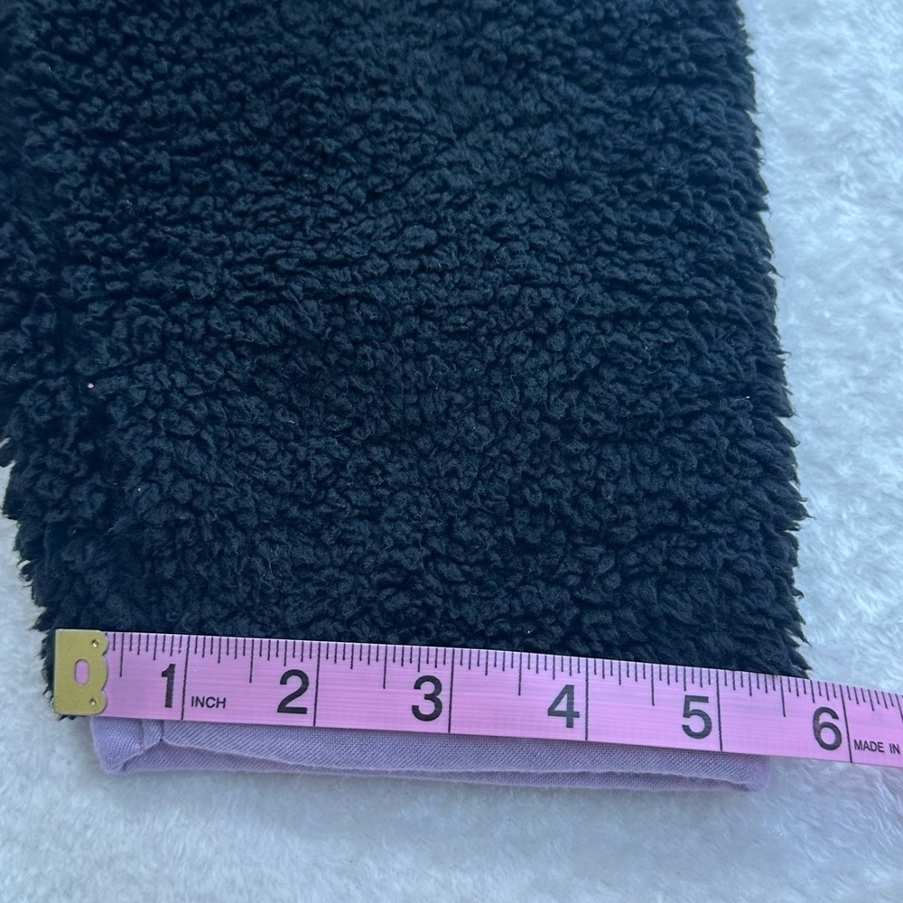 Koolaburra by Ugg Cozy Sherpa 1/4 Zip Pullover Black in Size XL - Picture 5 of 15